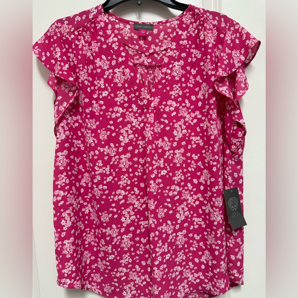 NWT Vince Camuto blouse L